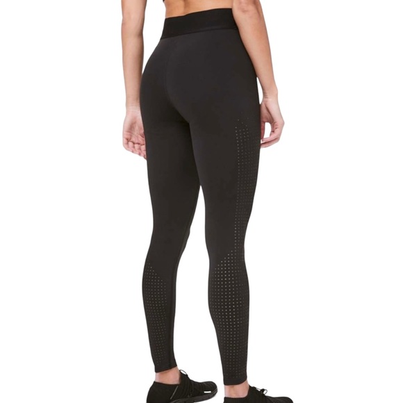Lululemon Ride & Reflect Tight 28" *lululemon X SoulCycle Black Size 6 - Picture 5 of 16